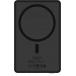 Powerbank sans fil MagSafe Slim Magnee 5000mAh 1 port USB C 15W Qi2 Stand retractable Noir