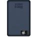 Powerbank sans fil MagSafe Slim Magnee 5000mAh 1 port USB C 15W Qi2 Stand retractable Bleu