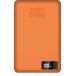 Powerbank sans fil MagSafe Slim Magnee 5000mAh 1 port USB C 15W Qi2 Stand retractable Orange