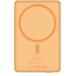 Powerbank sans fil MagSafe Slim Magnee 5000mAh 1 port USB C 15W Qi2 Stand retractable Orange