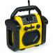 Radio et Enceinte Bluetooth&reg; de chantier 30W Jaune