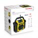 Radio et Enceinte Bluetooth&reg; de chantier 30W Jaune