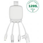 Powerbank 3000 mAh + Câble Multi GAMMA2 Biodégradable Blanc Xoopar