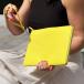 Housse Tablettes 10-11" Cuir recyclé Jaune