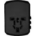 Adaptateur Chargeur Voyage 2 USB A + 2 USB C Tripper 15W Europe/UK/USA/Australie Noir - GRS