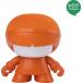 Enceinte Bluetooth® Mini XBOY Recycled 3W Lumineuse Déclencheur de selfie intégré Orange