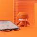 Enceinte Bluetooth® Mini XBOY Recycled 3W Lumineuse Déclencheur de selfie intégré Orange