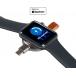 Dongle de charge sans fil 2,5W Qi Apple Watch Series Connecteur USB C intégré Blanc