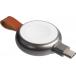 Dongle de charge sans fil 2,5W Qi Apple Watch Series Connecteur USB C intégré Blanc