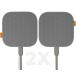 Chargeur sans fil Magnétique MagSafe Duo 15W + Câble de charge USB C/C Gris