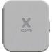 Chargeur de voyage sans fil 5-15W Qi 2 zones pliable Smartphone + Apple Watch MFI + Câble de charge USB C/C Gris