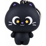 iOS + Android Bluetooth&reg; Smart Object Trackers Kokotag Keyring format Black Cat