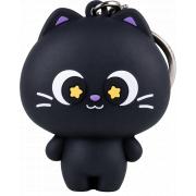 Smart Trackers d'objet iOS + Android Bluetooth&reg; Kokotag Format porte-cl&eacute;s Chat Noir