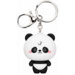 iOS + Android Bluetooth&reg; Smart Object Trackers Kokotag Keyring format Black and White Panda