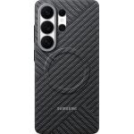 Pack 2 en 1 Coque Magnet Samsung Galaxy S26 Ultra Fibre de carbone Grise + Film de protection d'&eacute;cran