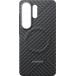 Pack 2 en 1 Coque Magnet Samsung Galaxy S26 Ultra Fibre de carbone Grise + Film de protection d'&eacute;cran